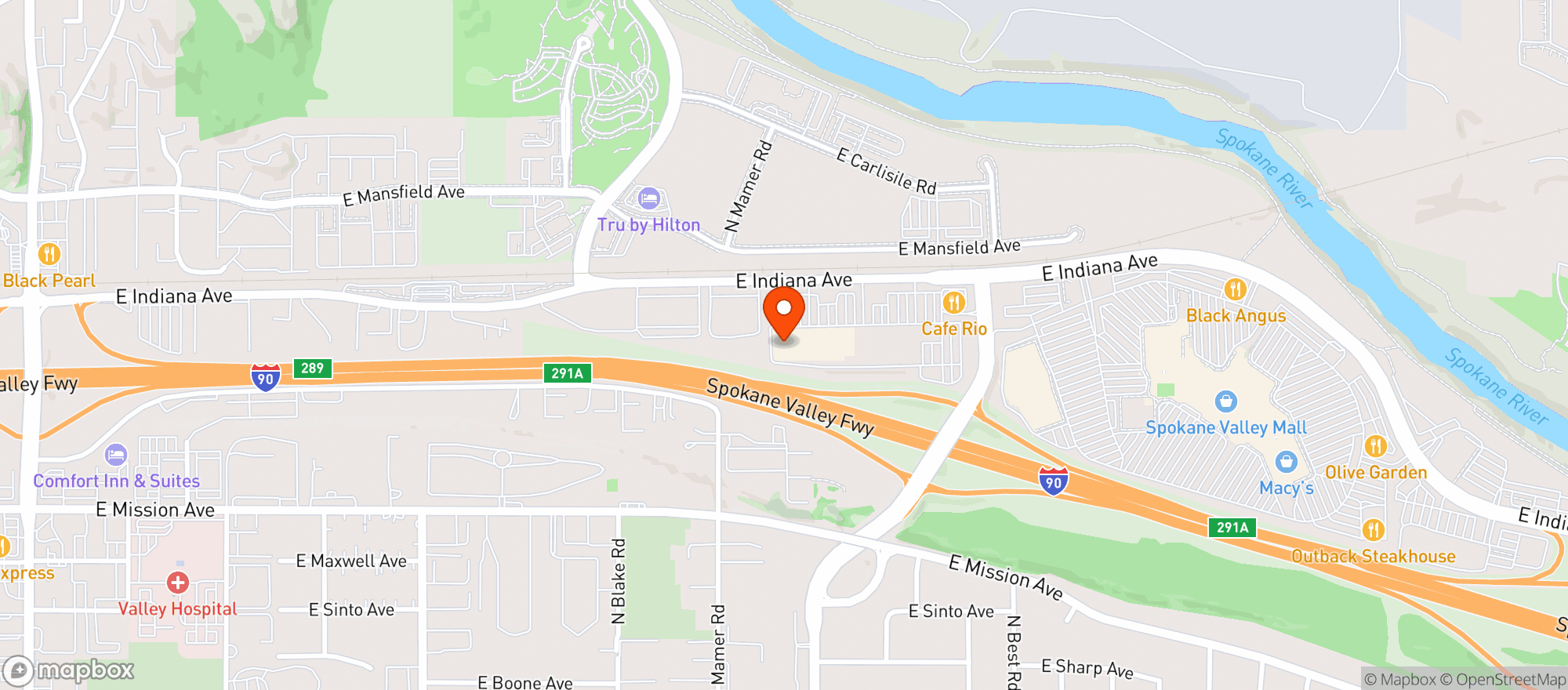 Map showing Totalwine