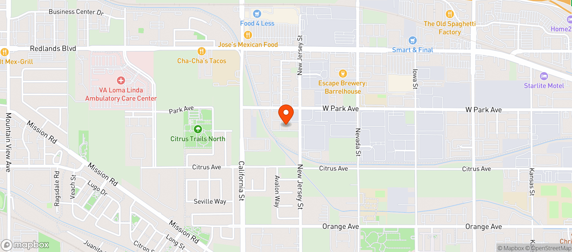Map showing Smudgepot Brewing Company