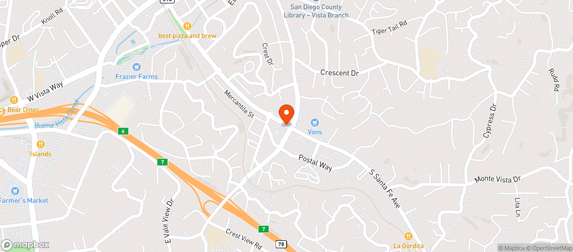 Map showing Cvs Pharmacy Y Mas