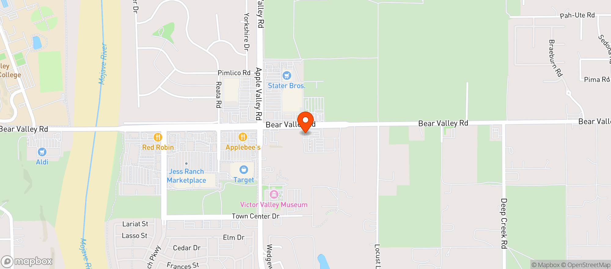 Map showing Sprouts Farmers Market