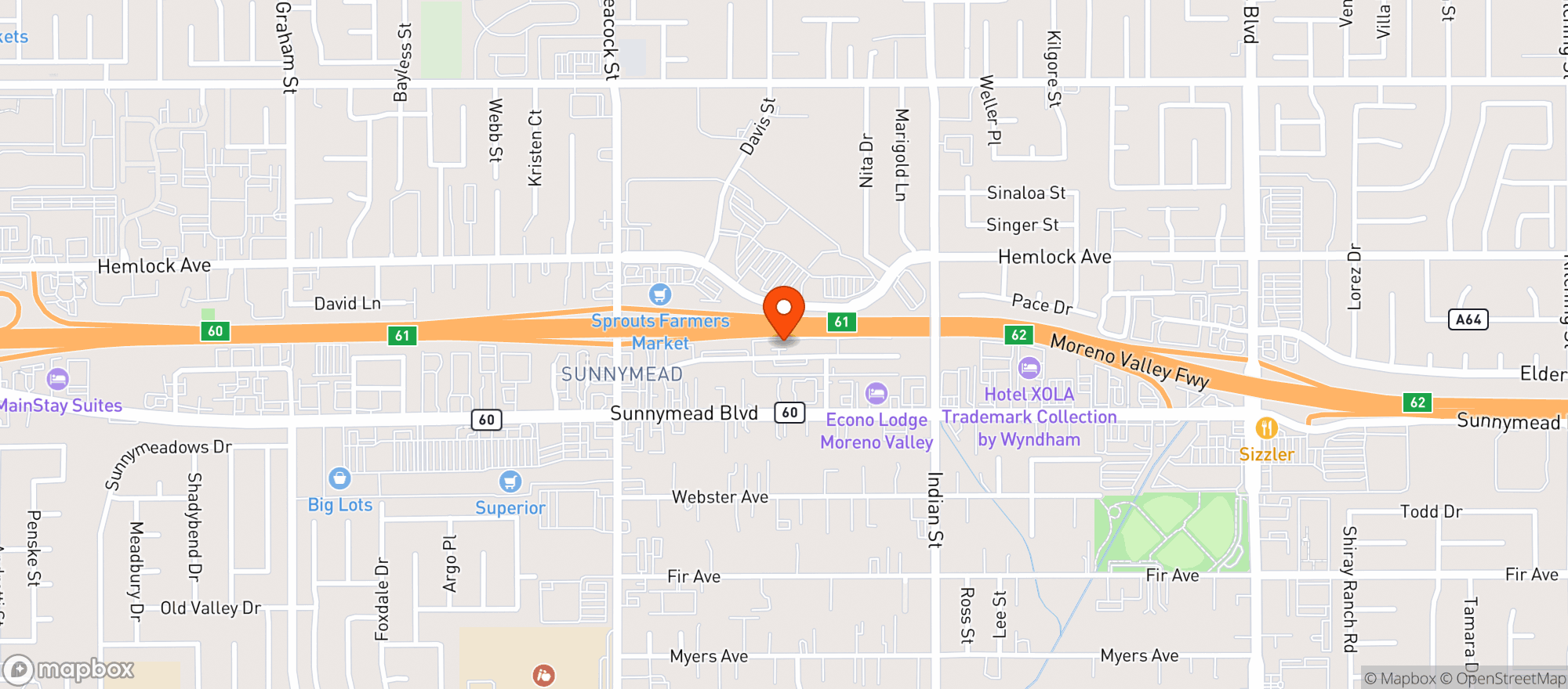 Map showing Confidential 92553