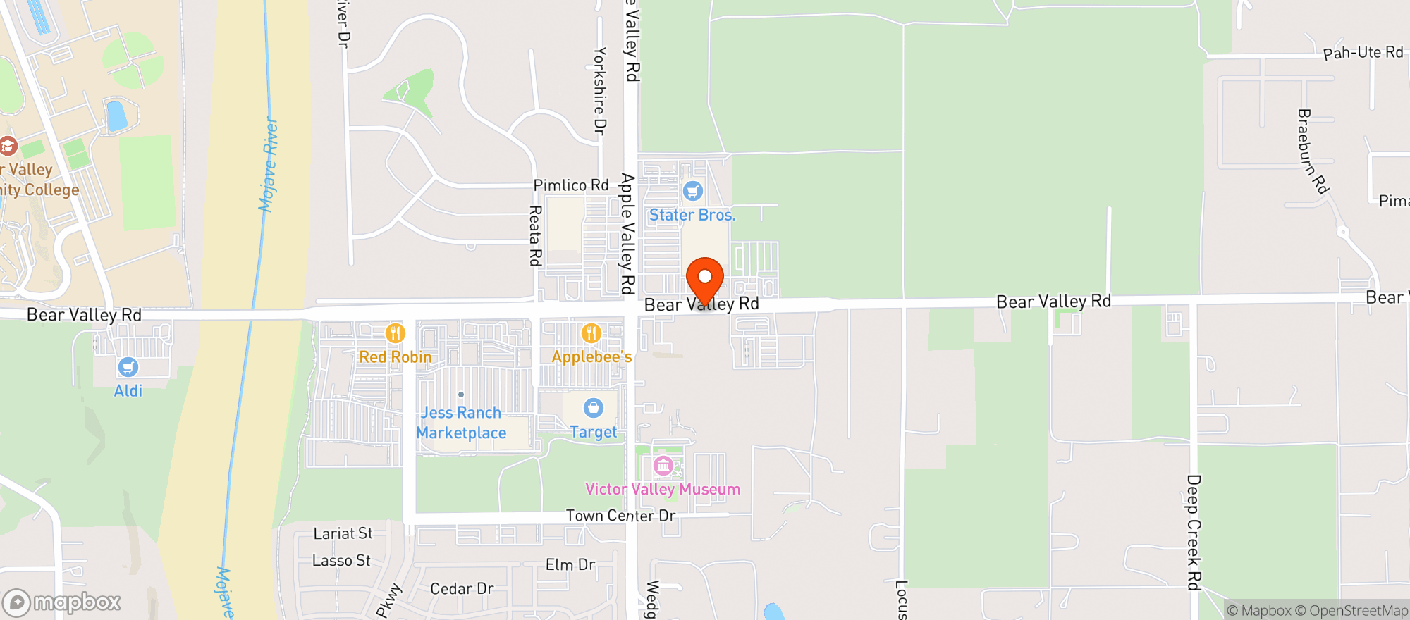 Map showing Sprouts Farmers Mrkt