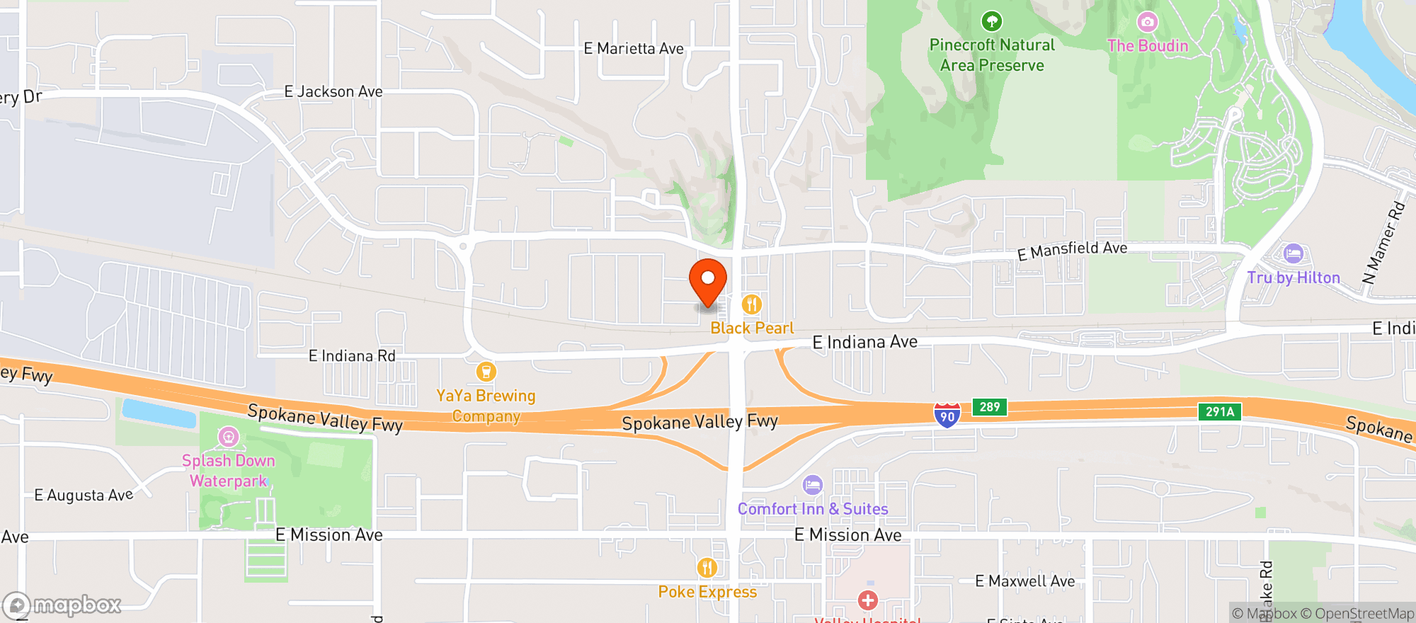 Map showing Maverik Country Store #667