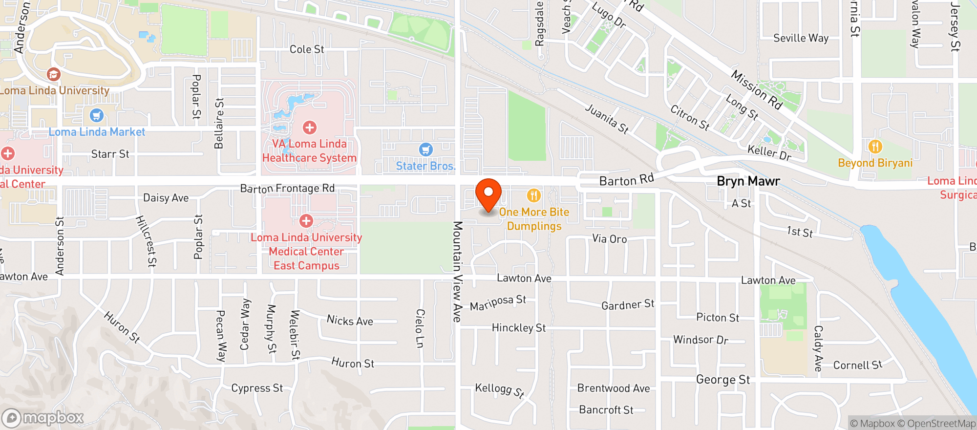 Map showing Walmart Neighborhood Ma #2998