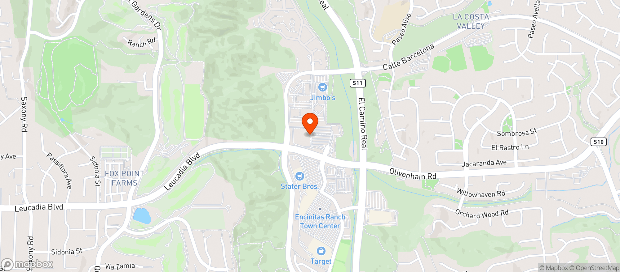 Map showing Walmart Supercenter #5886