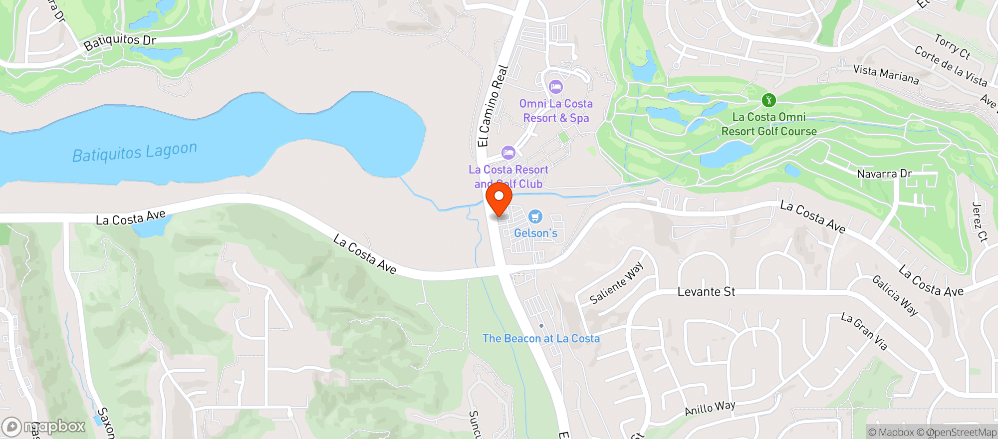 Map showing Circle K