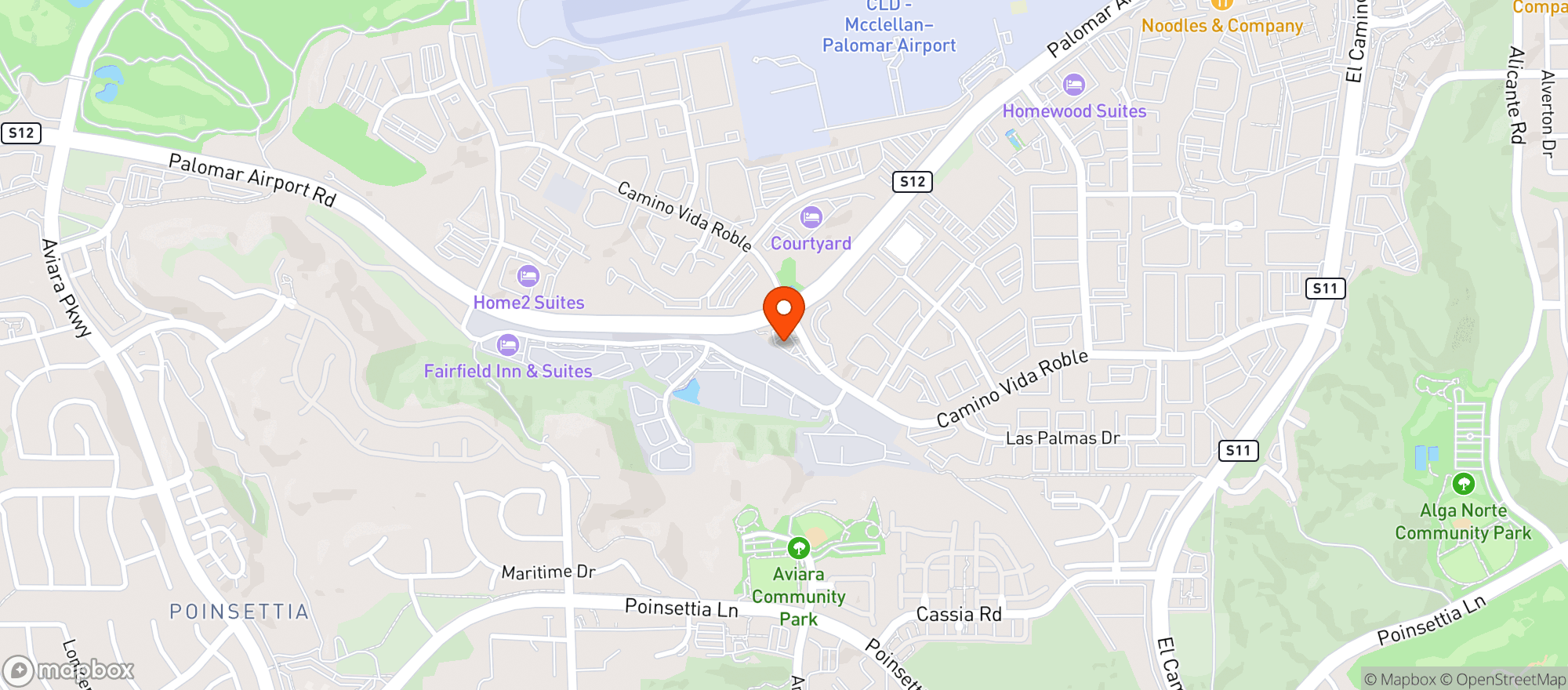 Map showing Am Pm Store #82938