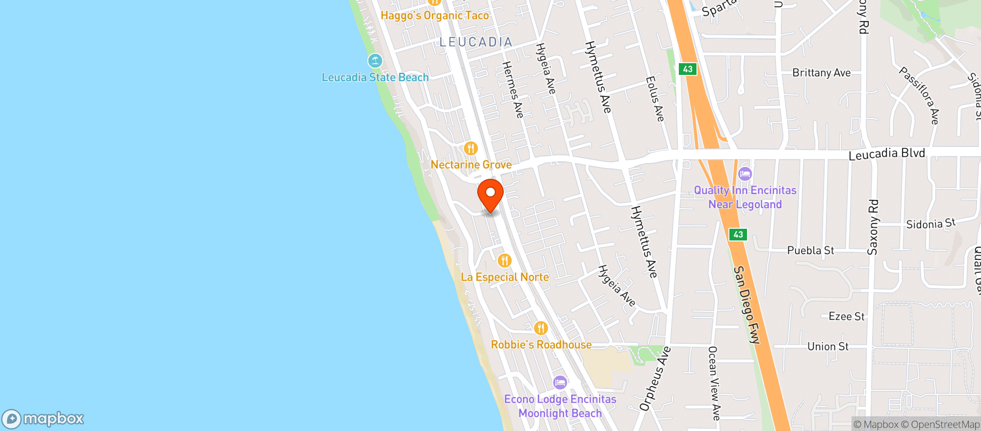 Map showing Market Space