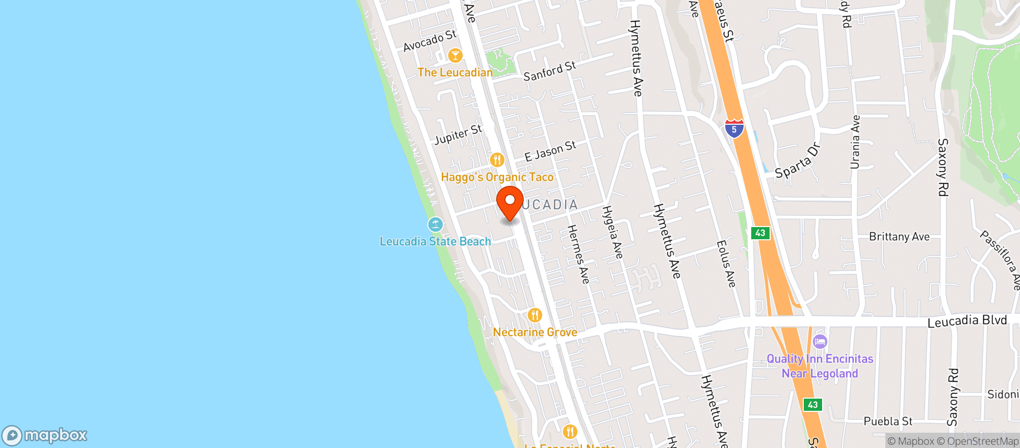 Map showing Thread Spun