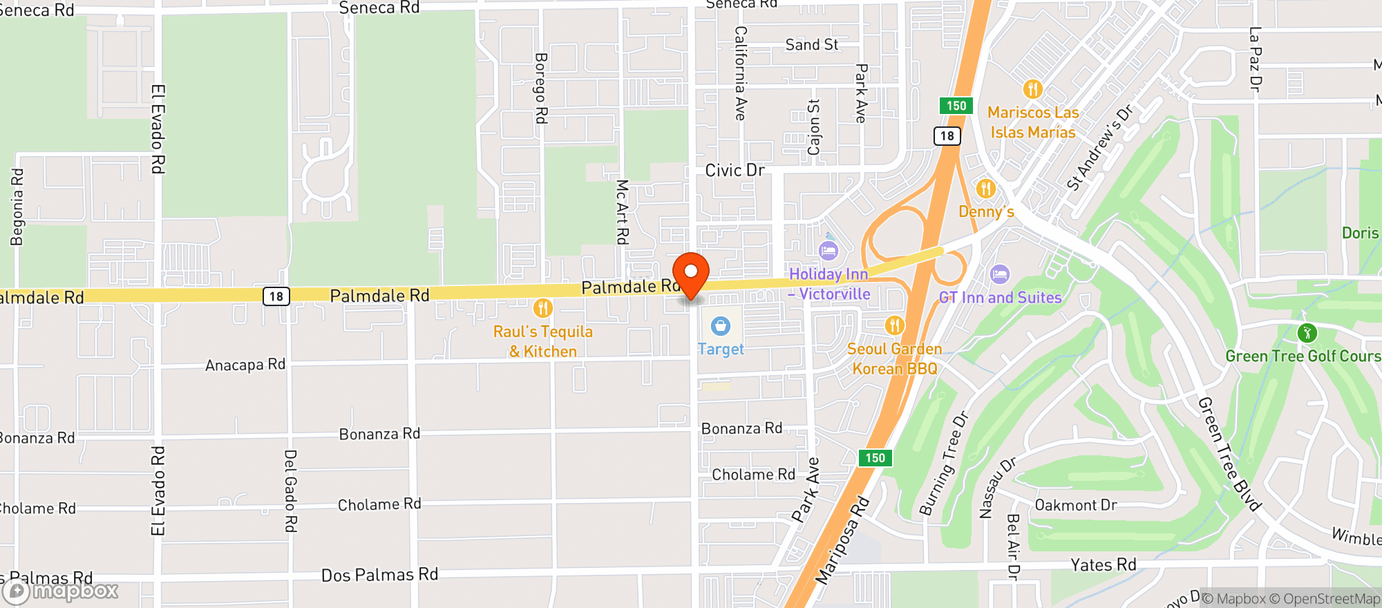Map showing Beverage House Liquor