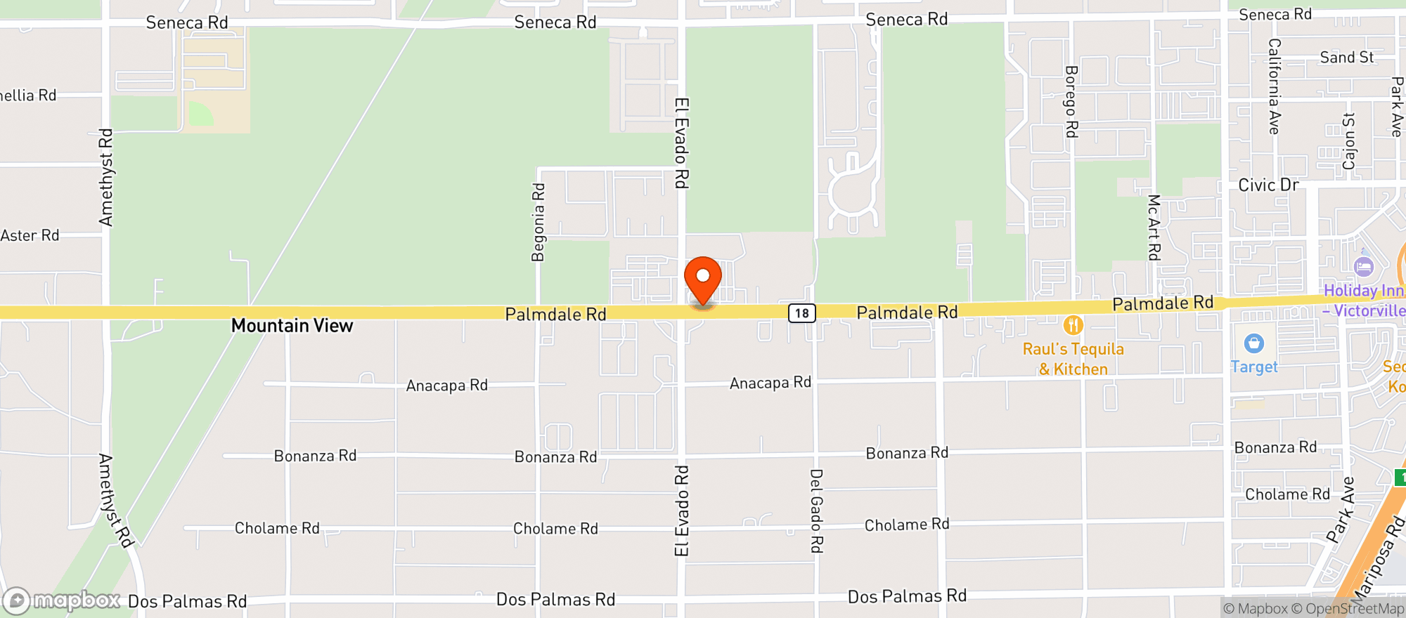 Map showing Cardenas Market