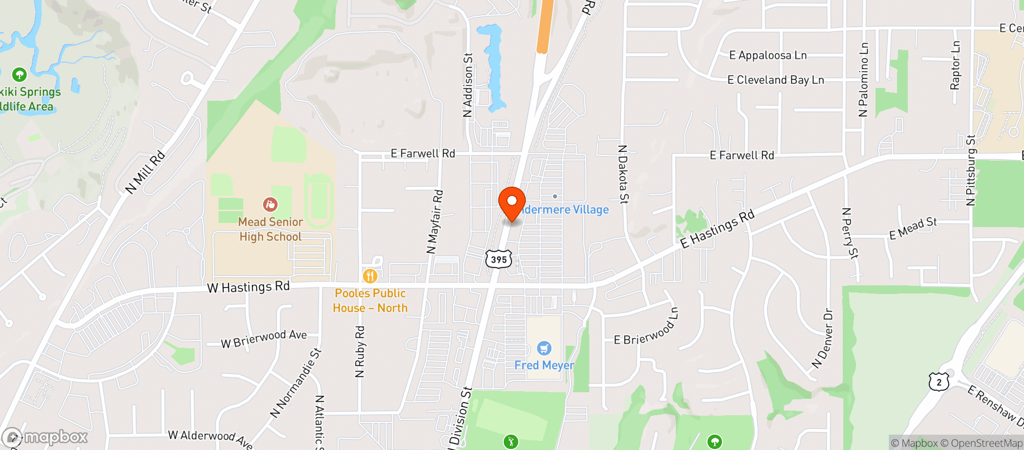 Map showing Selkirk Pizza & Tap House