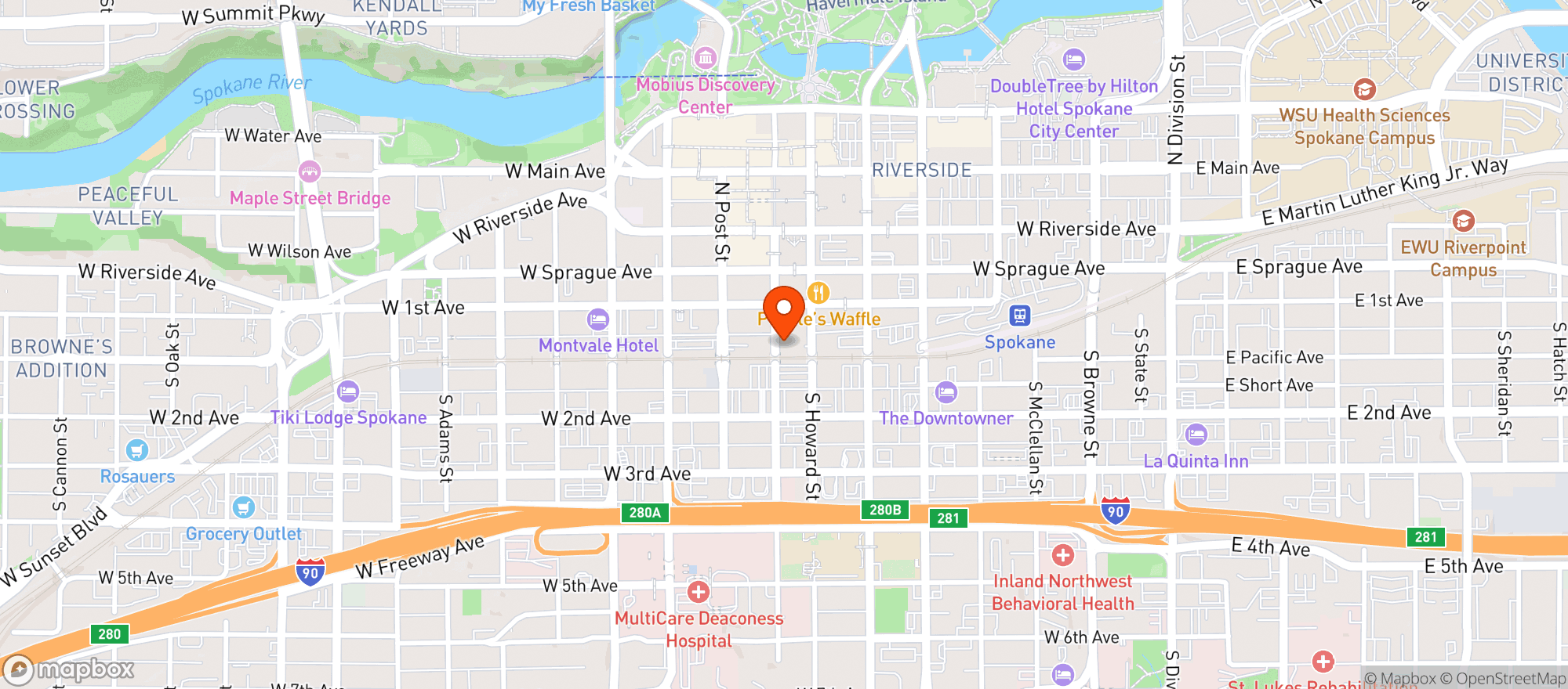 Map showing June & Co #1328847