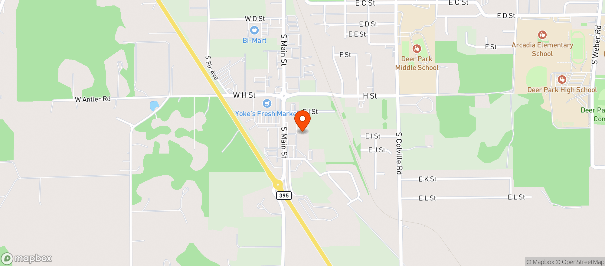 Map showing Masters Brewhouse