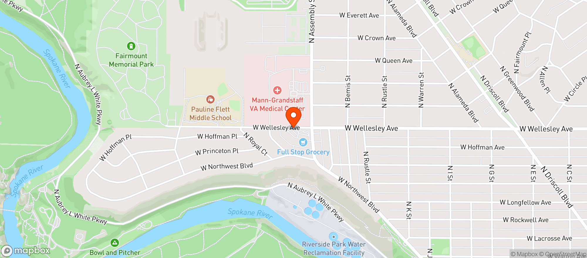 Map showing Full Stop