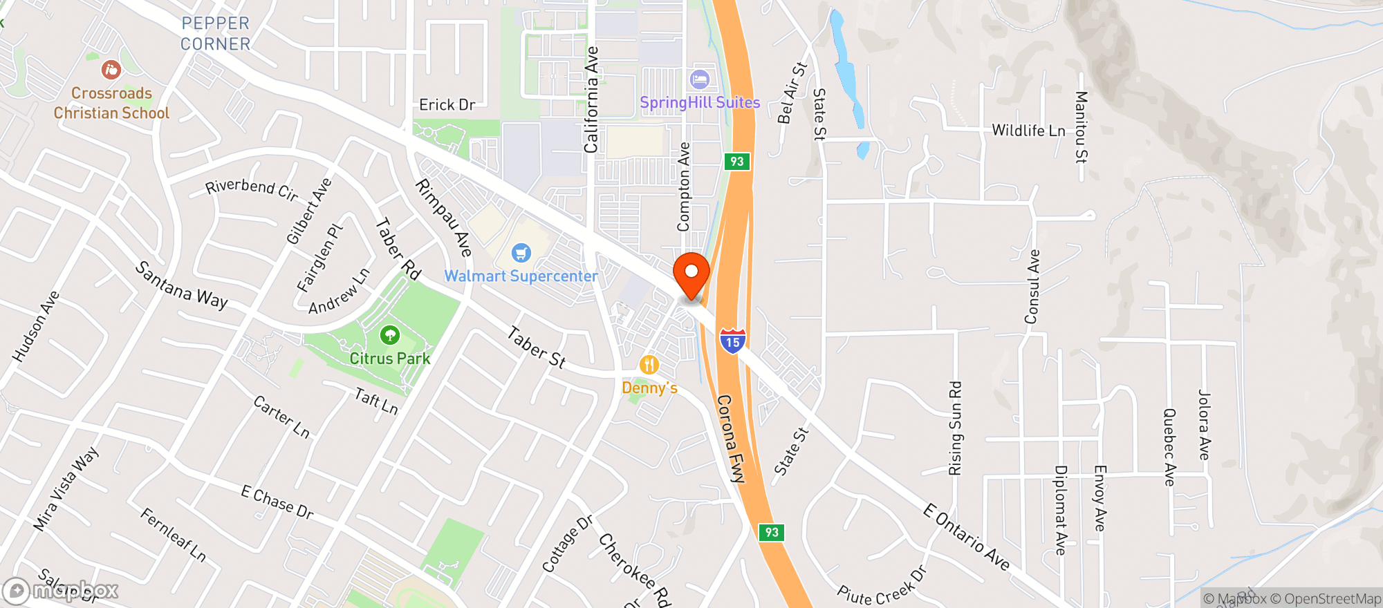 Map showing Ampm