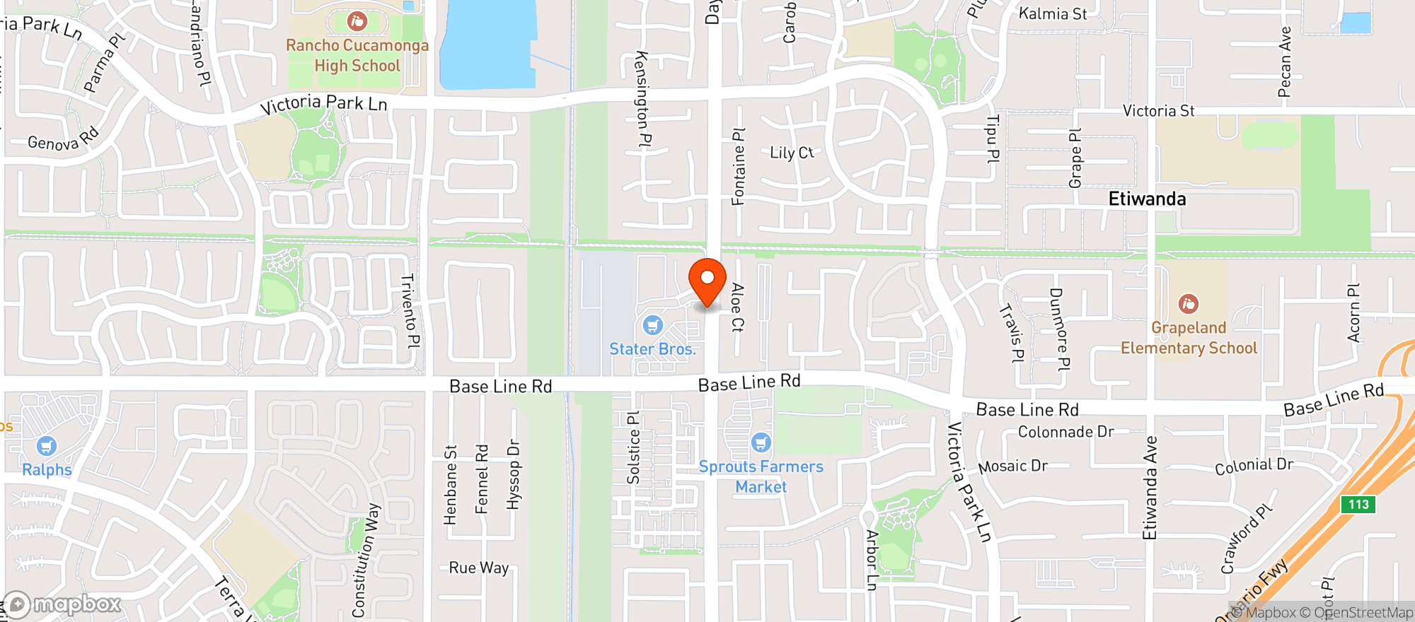 Map showing Cvs Pharmacy