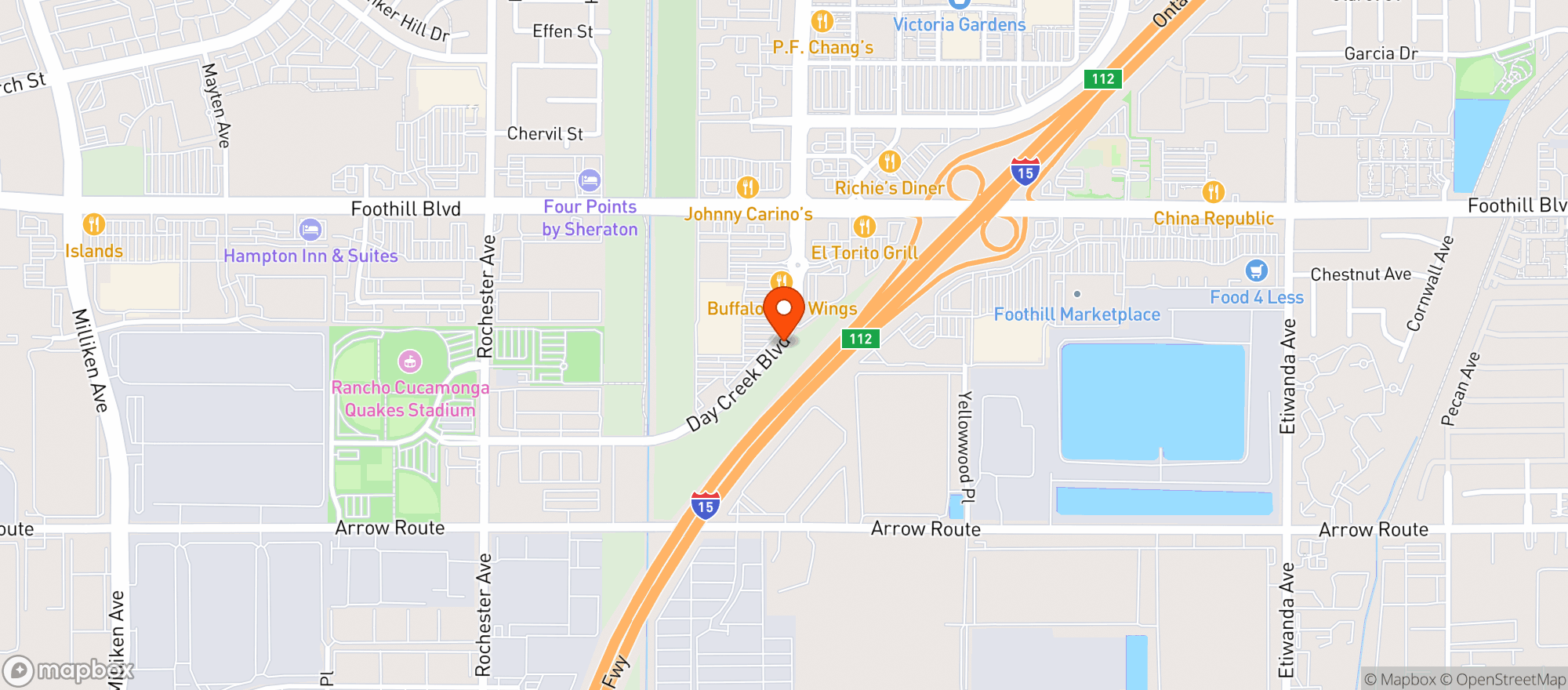 Map showing Total Wine & More