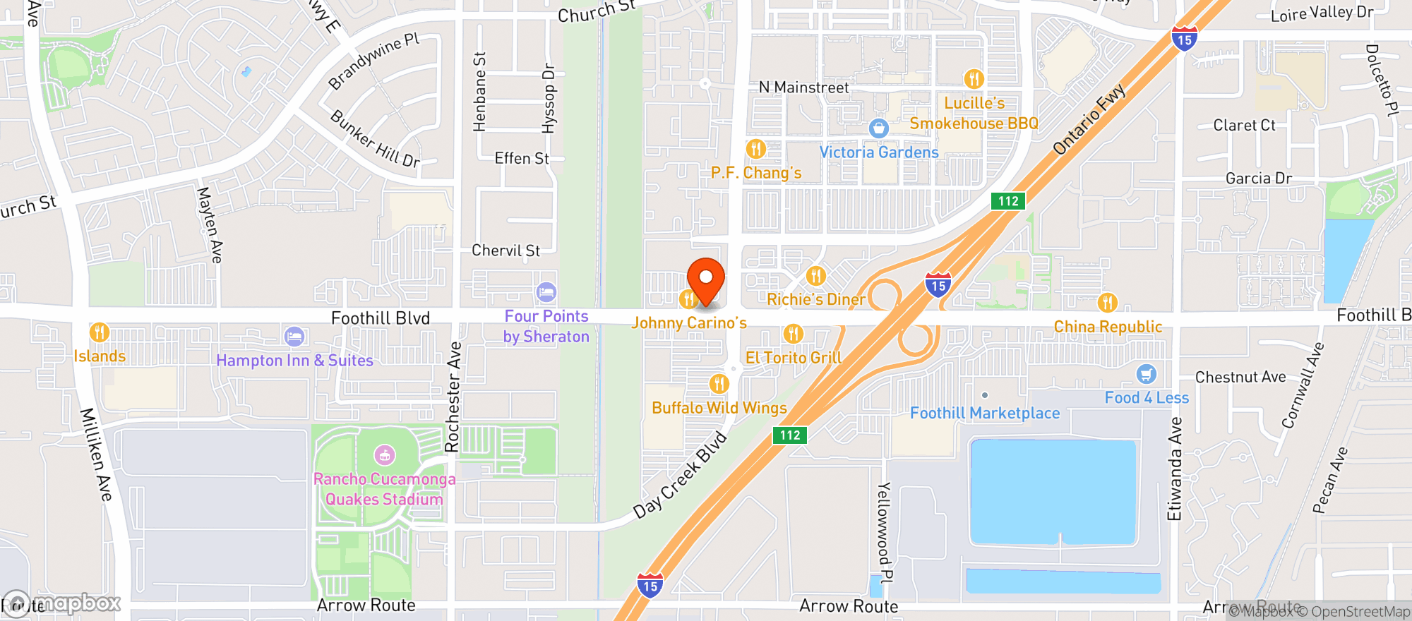 Map showing Bevmo!
