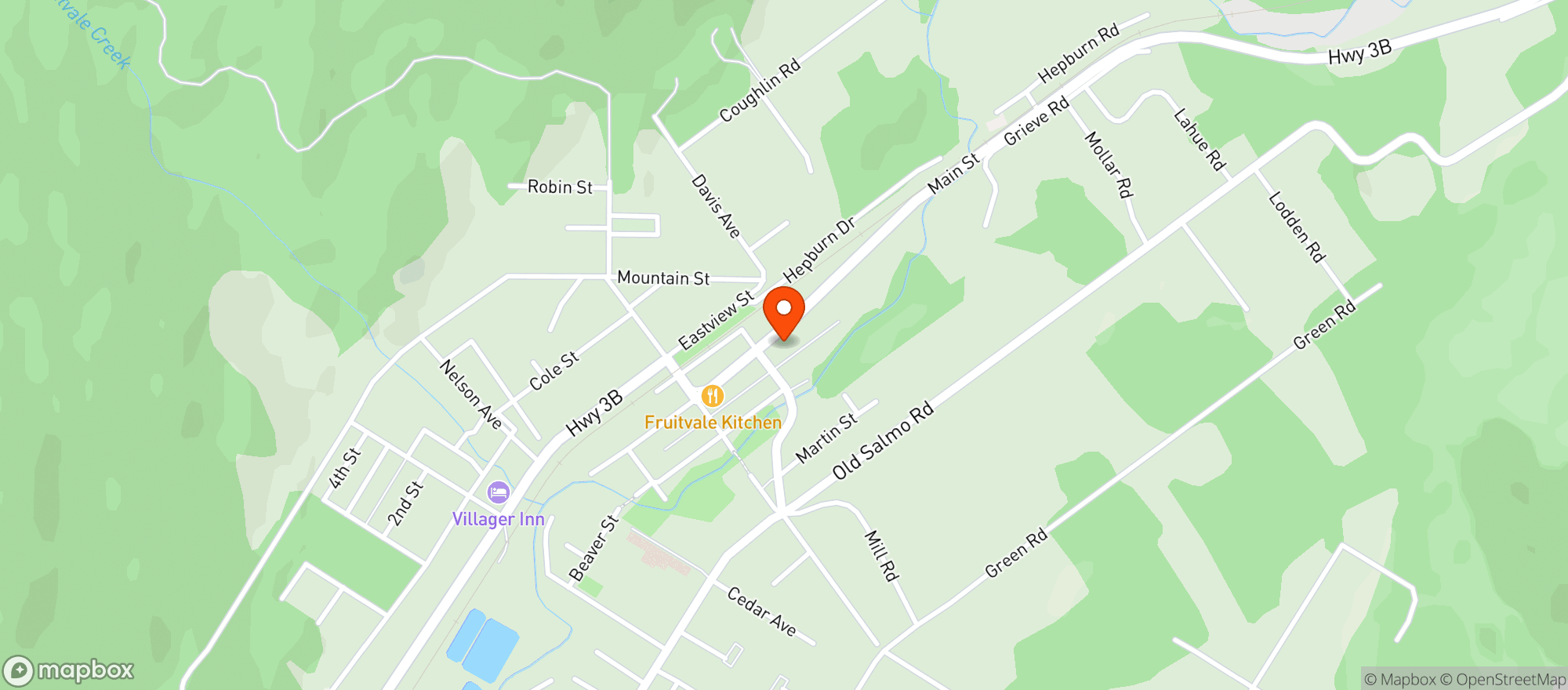 Map showing Liberty AG Foods