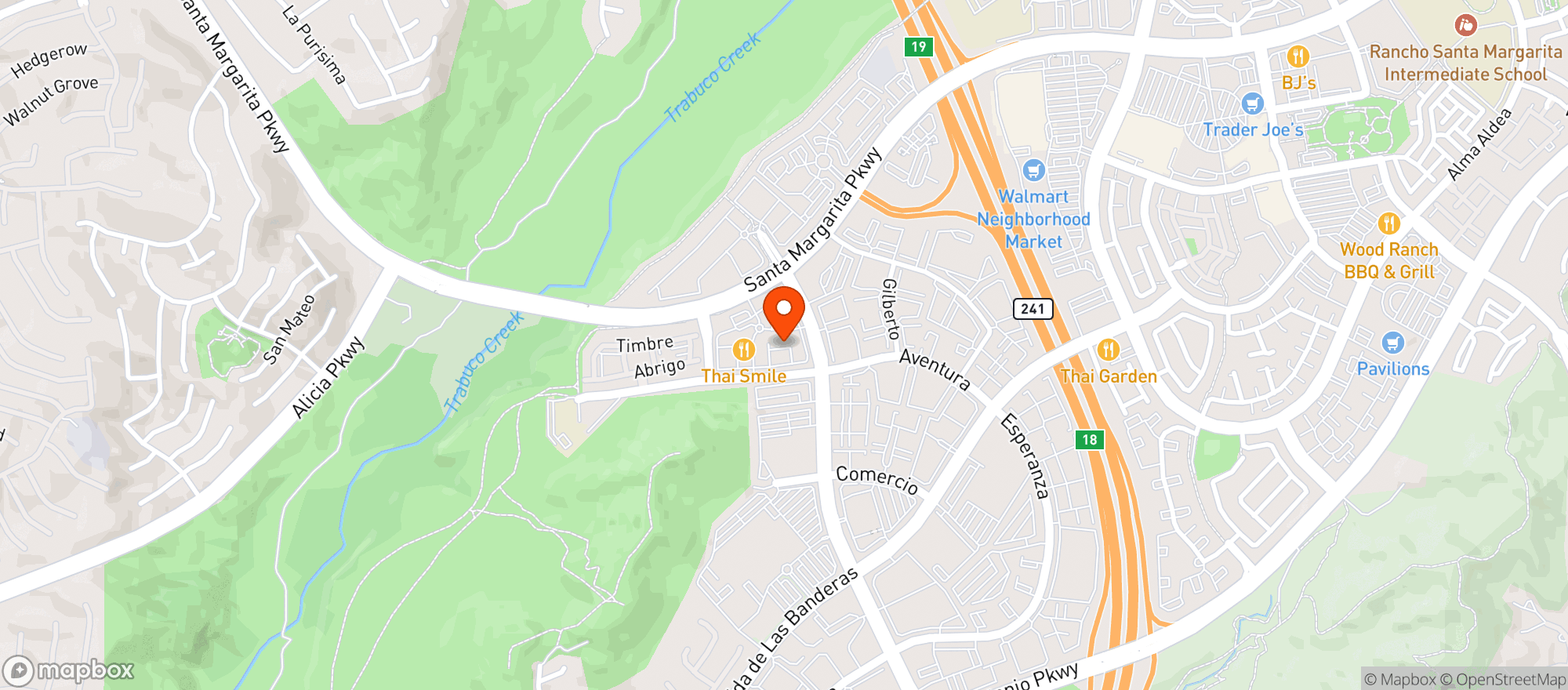 Map showing Dailys Sports Grill