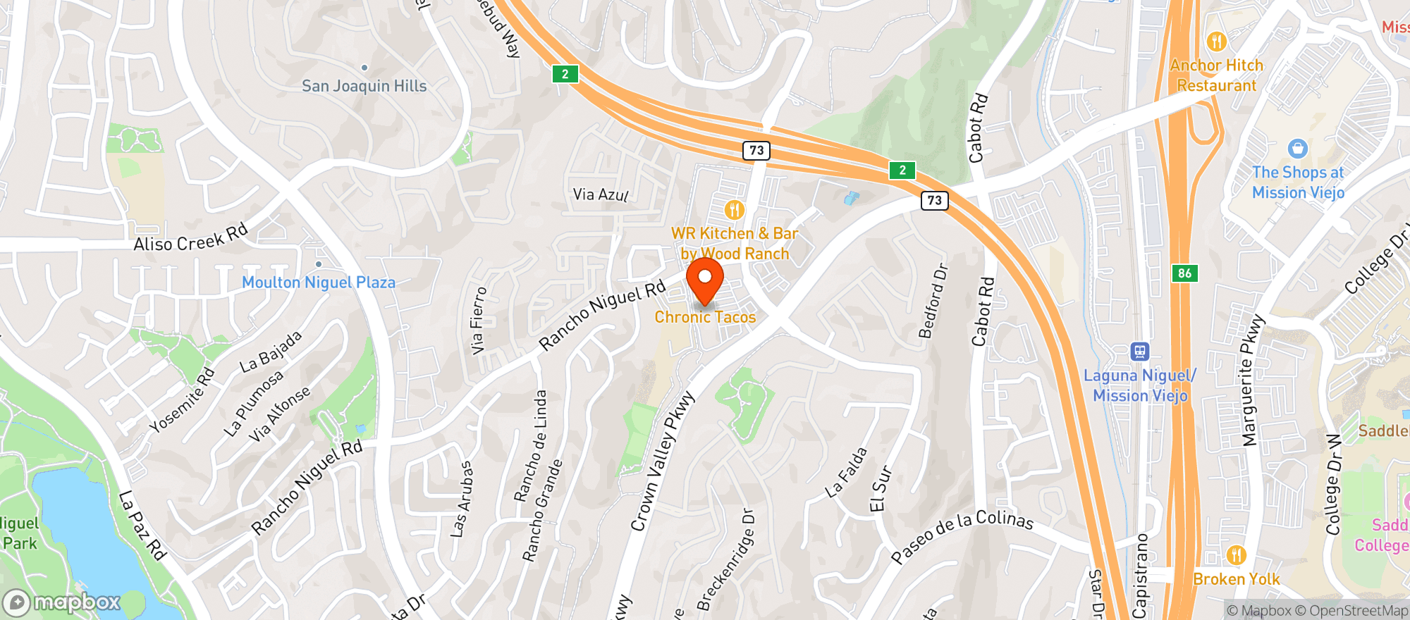 Map showing Ralphs (703) - 00738 - Laguna Niguel