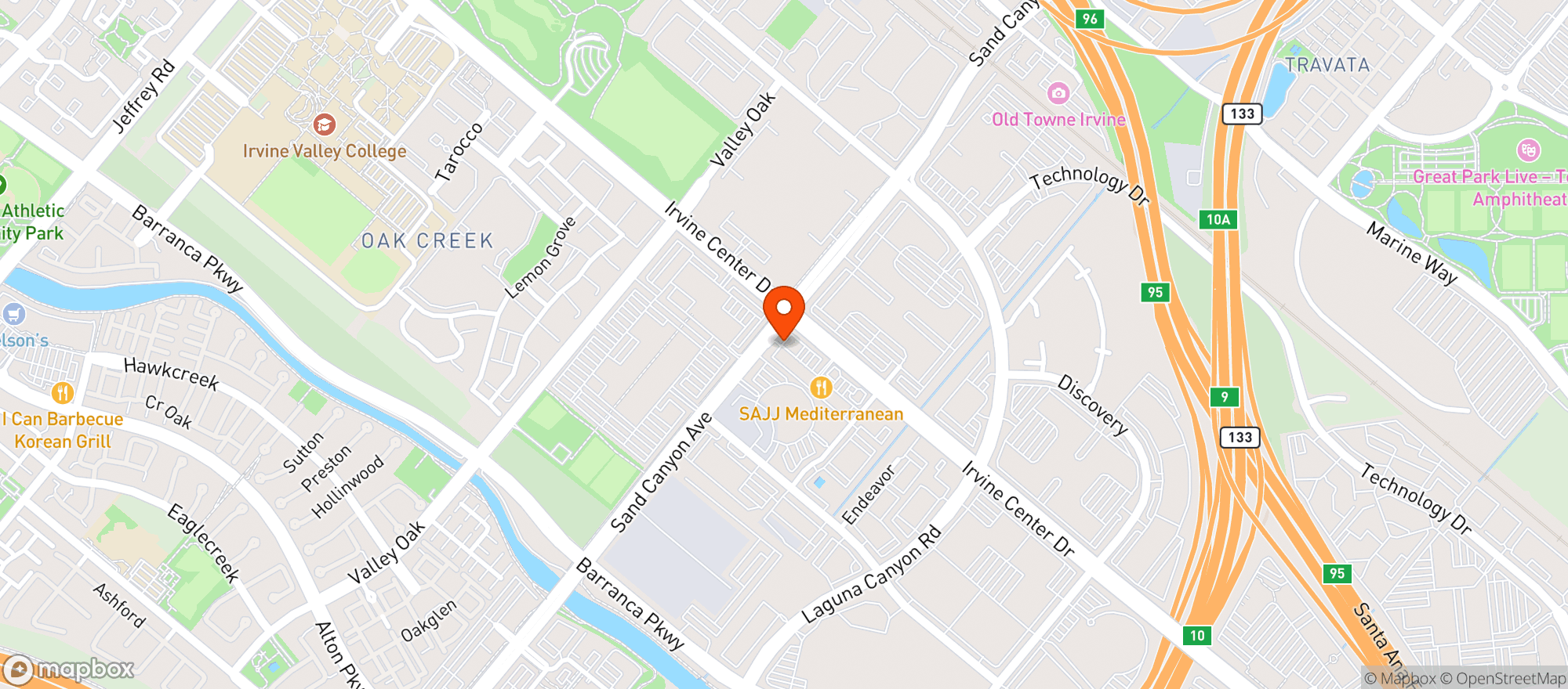 Map showing 7 Eleven #27017