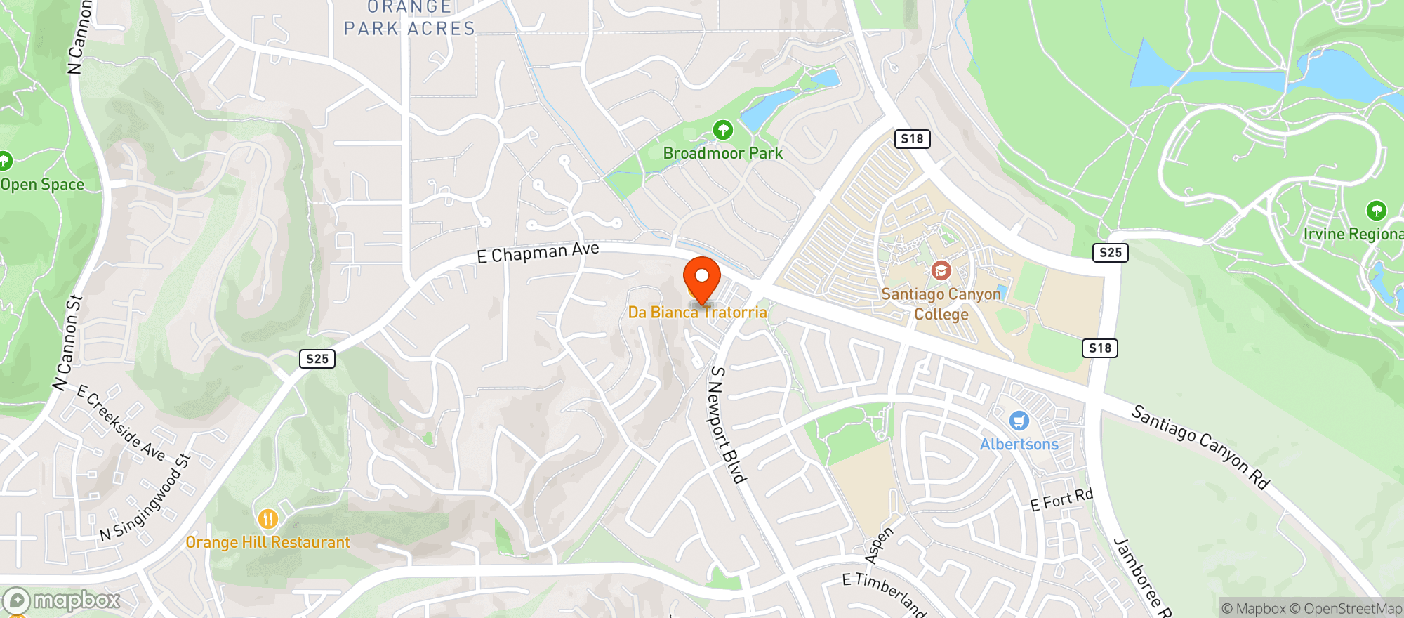 Map showing Pacific Ranch Market
