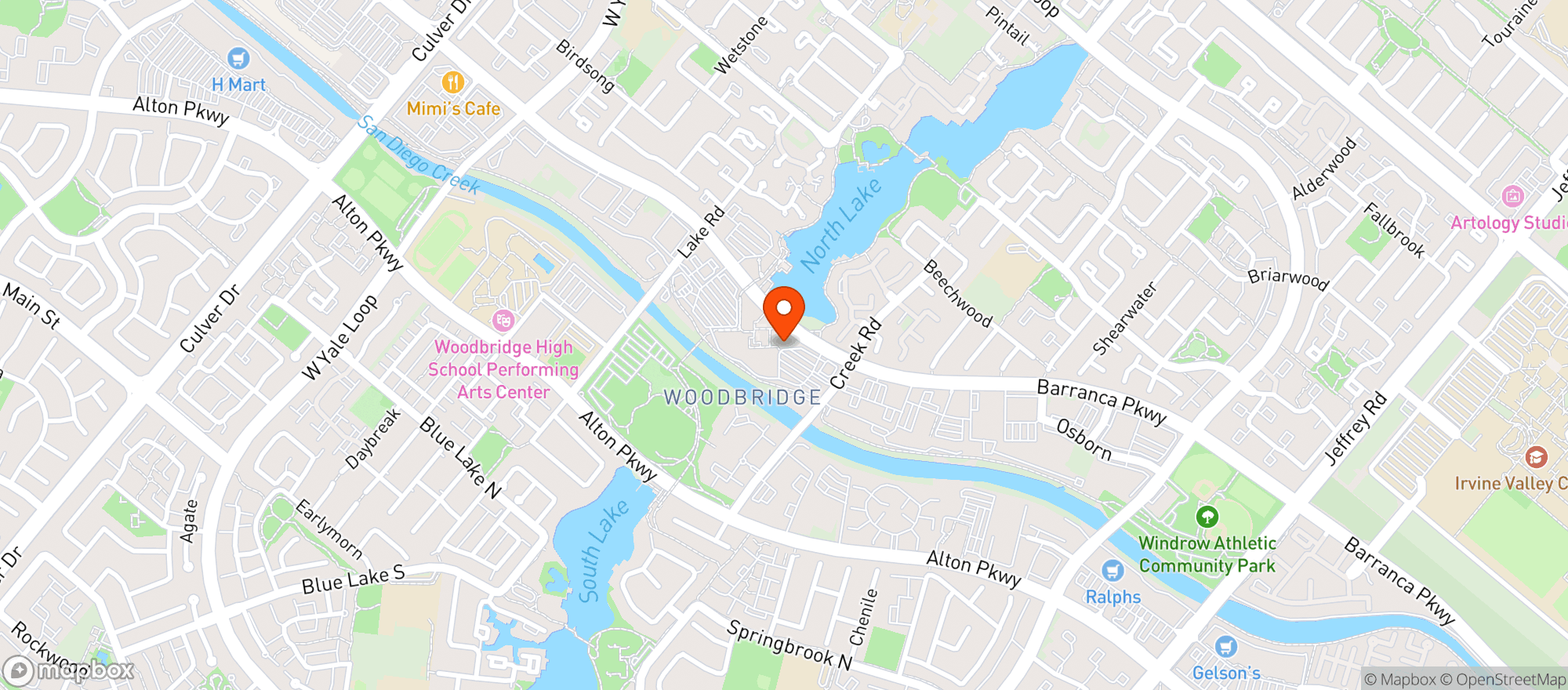 Map showing Sessions West Coast Deli