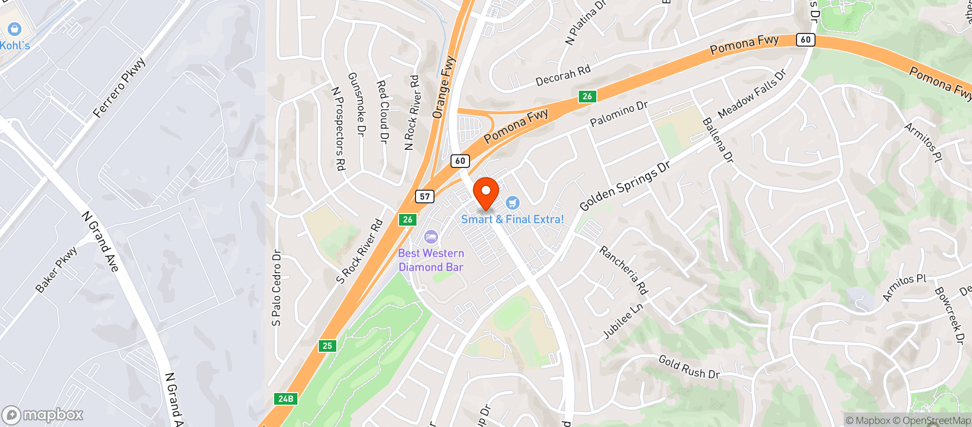 Map showing Sprouts Farmers Market