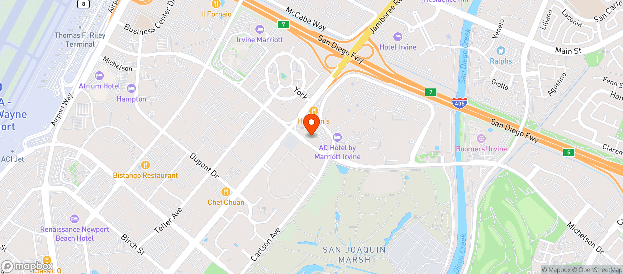 Map showing Mothers - 03 - Irvine