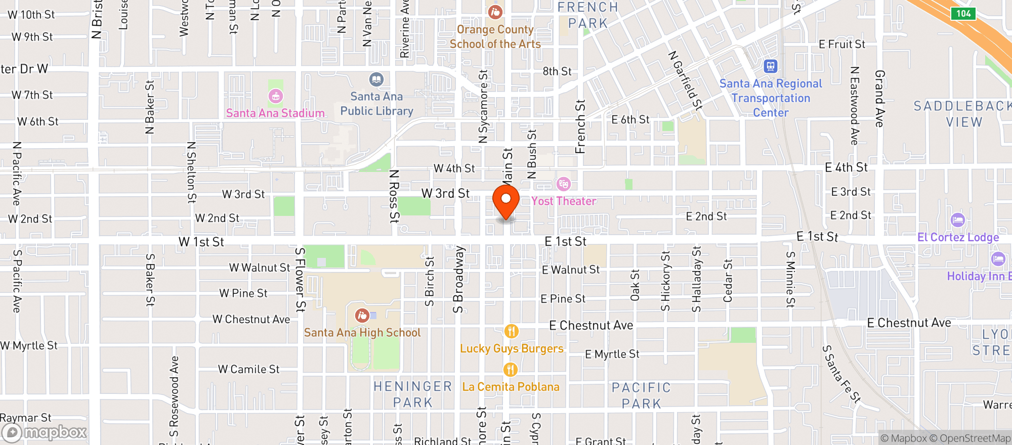 Map showing Cvs Pharmacy