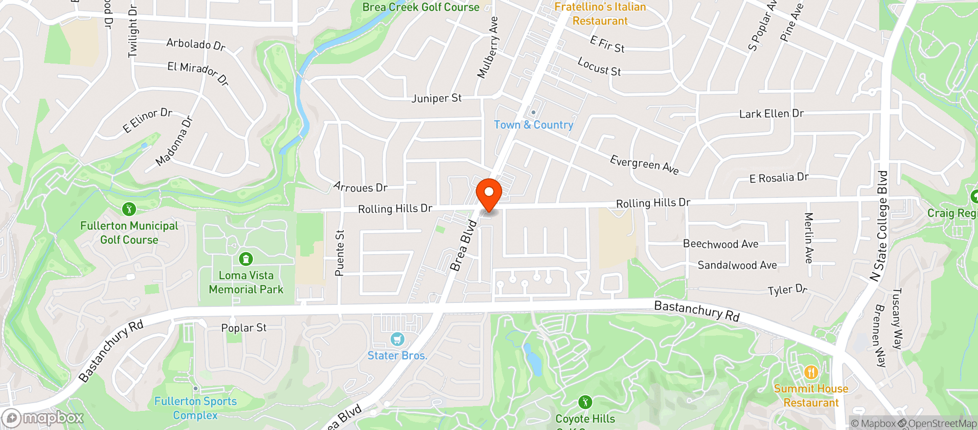 Map showing 7 Eleven #13969