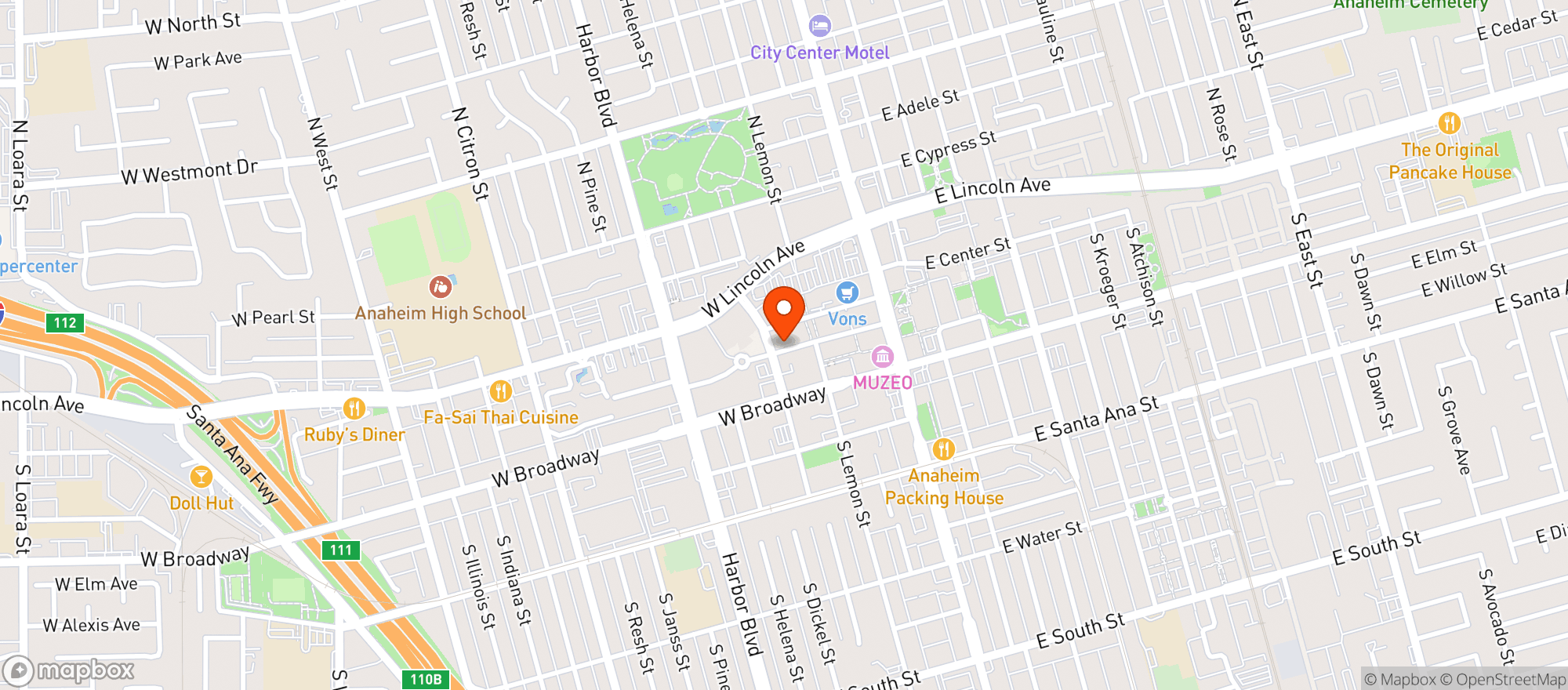 Map showing Windsor Brown’s
