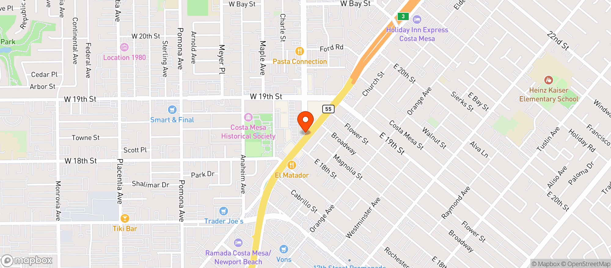 Map showing Cvs Pharmacy