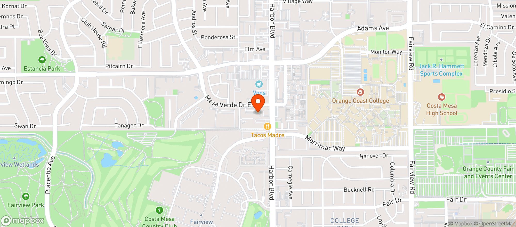 Map showing Plaza Wine And Spirits