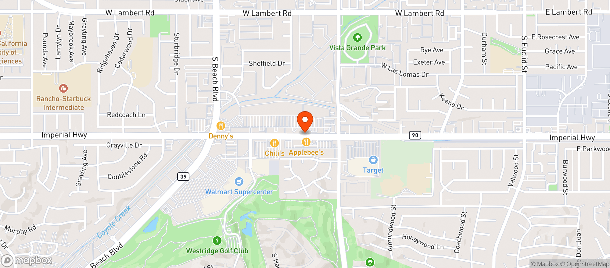 Map showing Sprouts Farmers Market