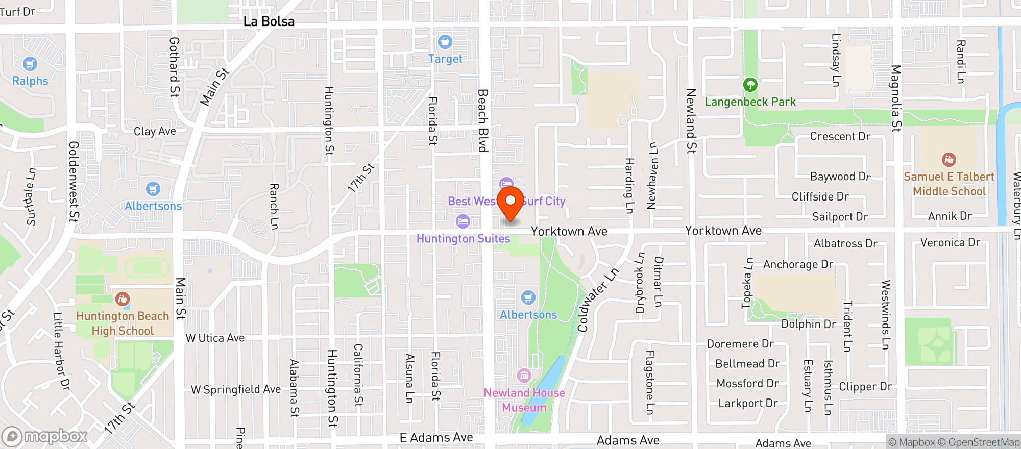 Map showing 7 Days Liquor