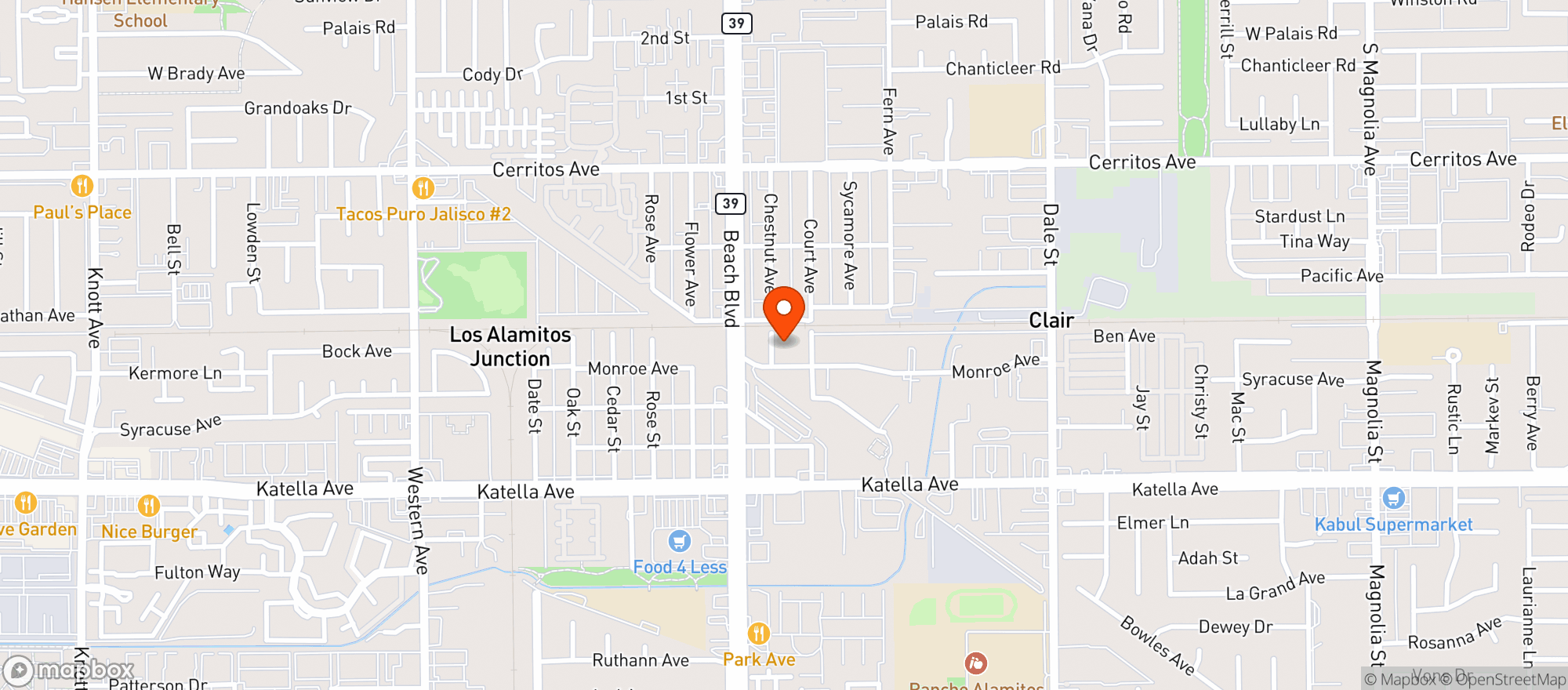 Map showing Culture - Stanton