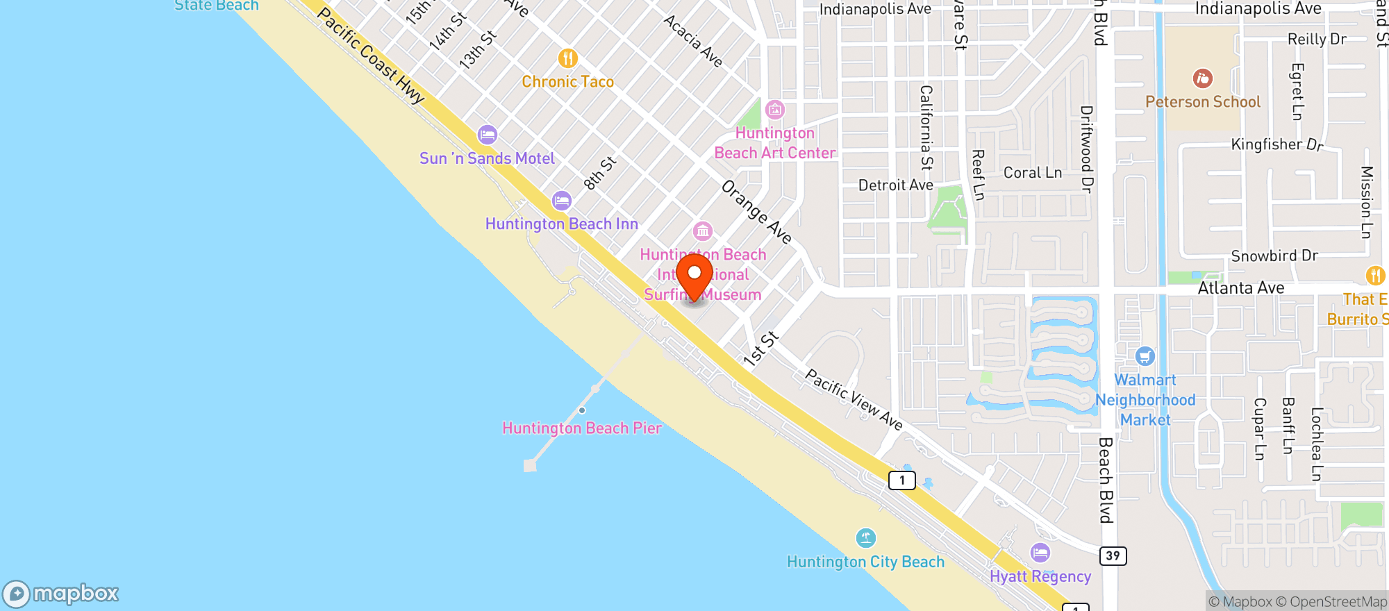 Map showing Playground