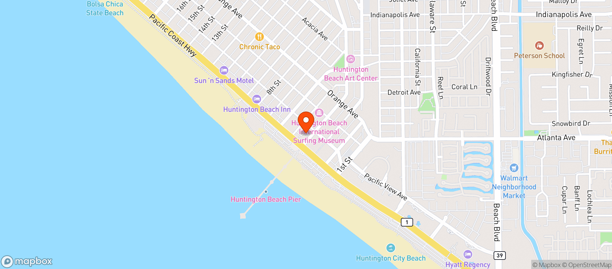 Map showing Perqs