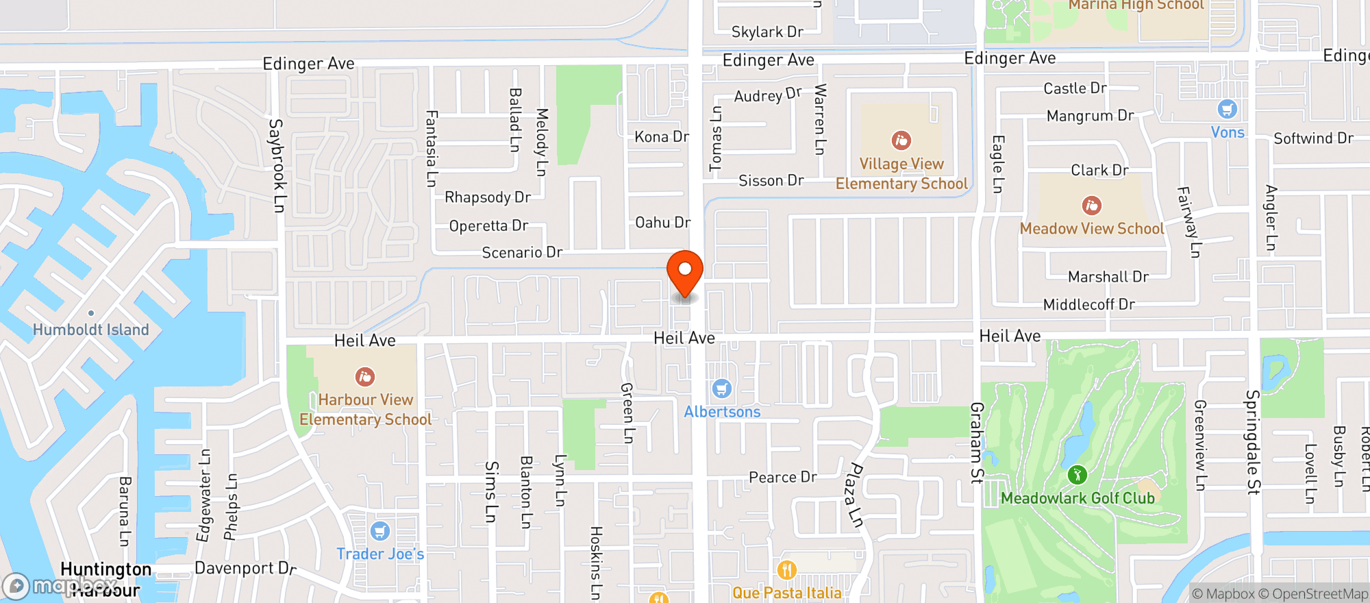 Map showing Foodland #38 Waimea