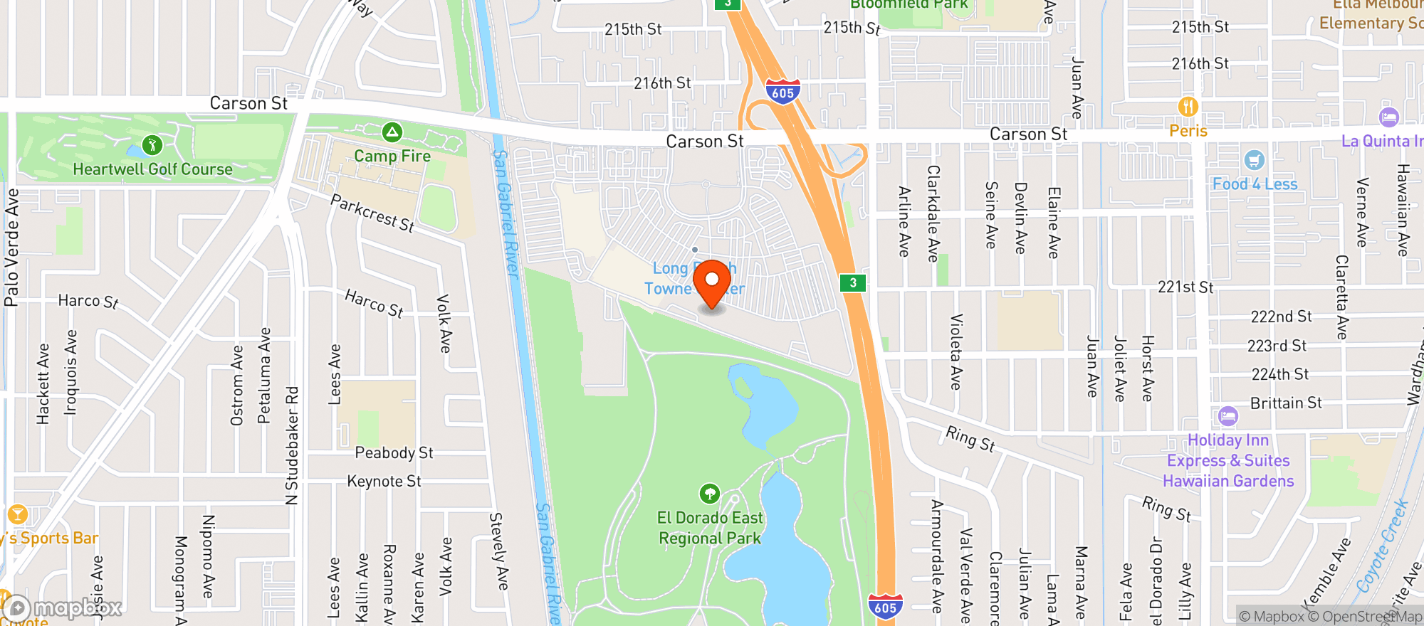 Map showing Total Wine & More
