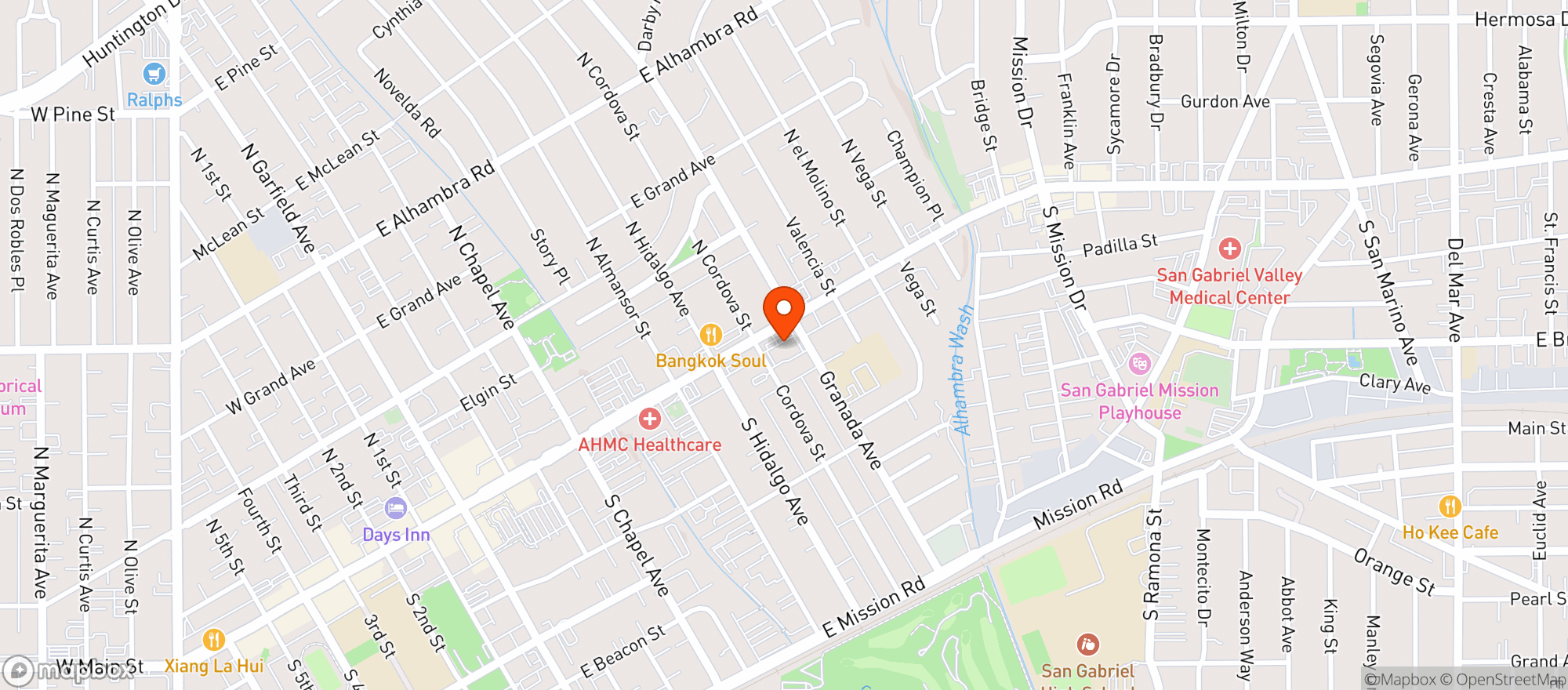 Map showing Cvs Pharmacy #3968