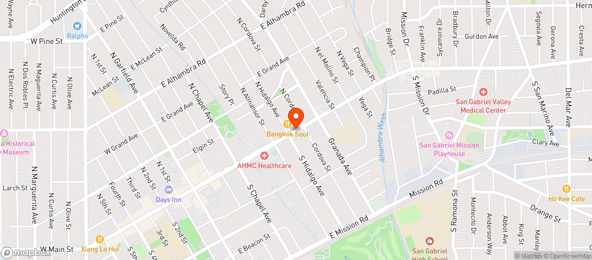 Map showing Smart & Final Extra #321