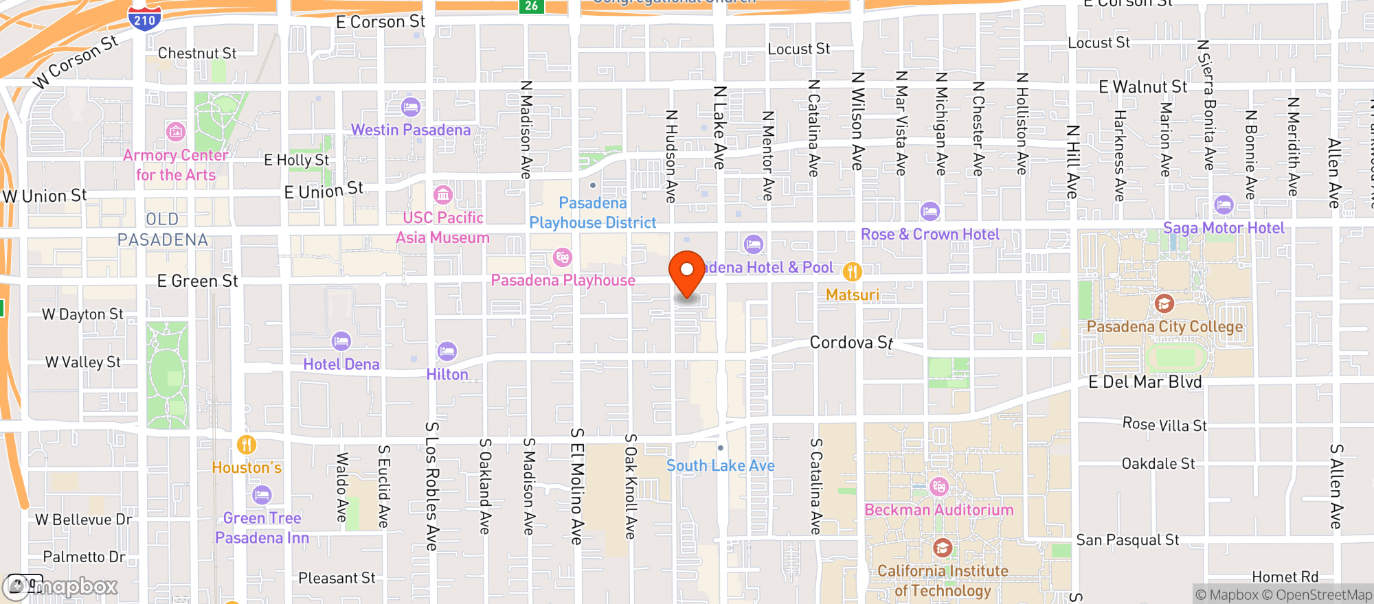 Map showing Republik Coffee