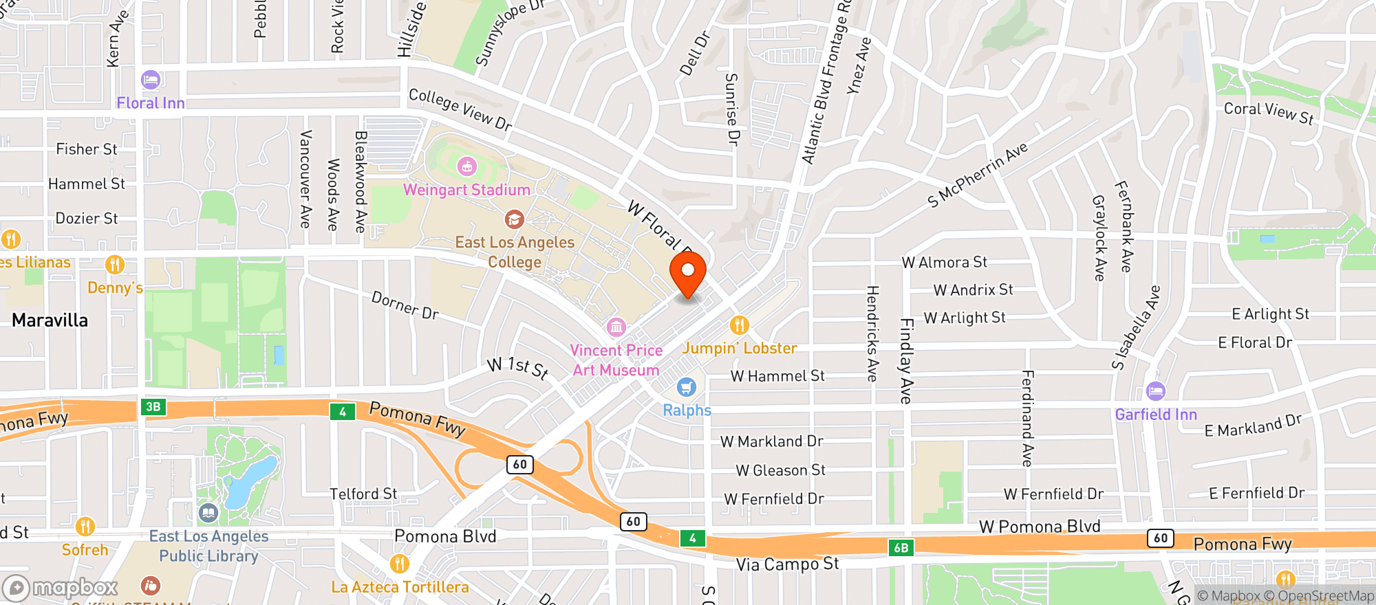 Map showing Cvs Pharmacy #9617