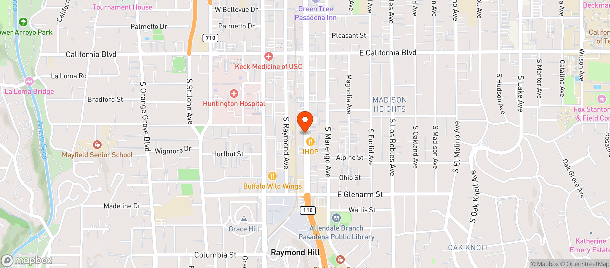 Map showing Bevmo!
