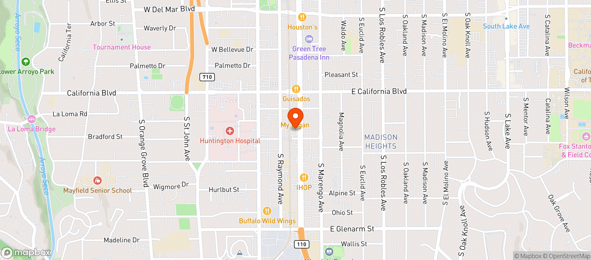 Map showing Cvs Pharmacy #9668