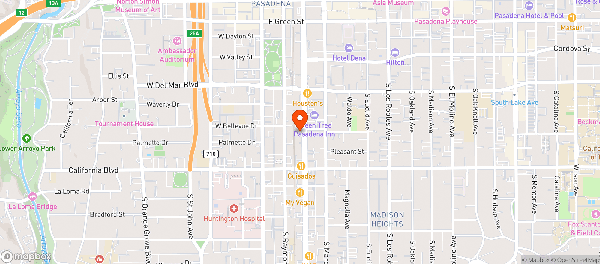 Map showing Whole Foods Market | Arroyo